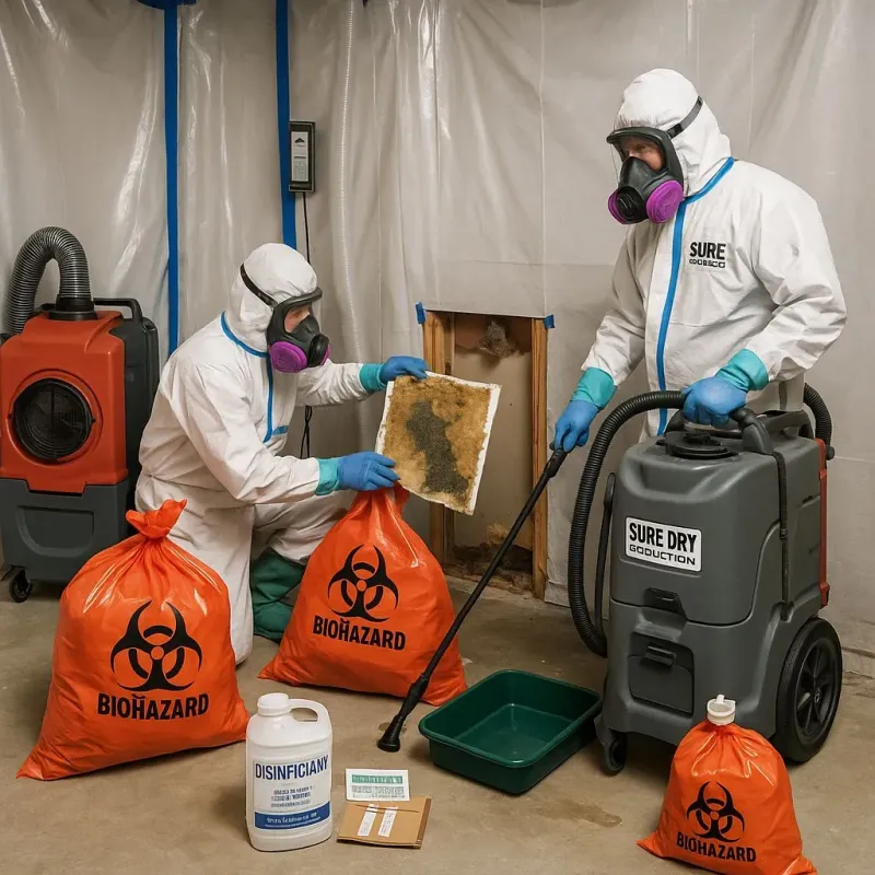 Contaminated Water Handling Protocols process in Mound City, IL